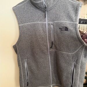 The North Face Heather Gray Fleece Jacket - Men's